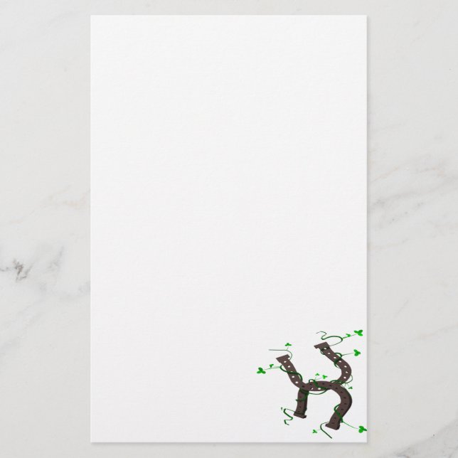 Hufeisen Briefpapier (Vorderseite)