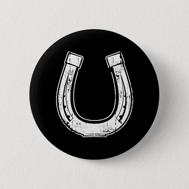 Hufeisen Button (Vorderseite)