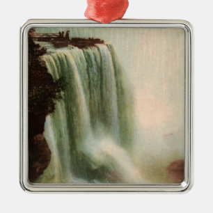 Hufeisen fällt an Niagara-Verzierung Ornament Aus Metall