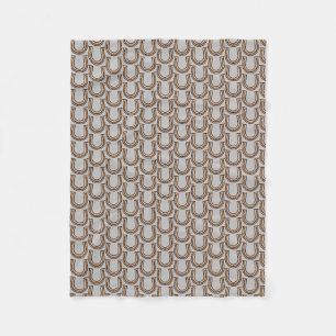 Hufeisen Fleecedecke