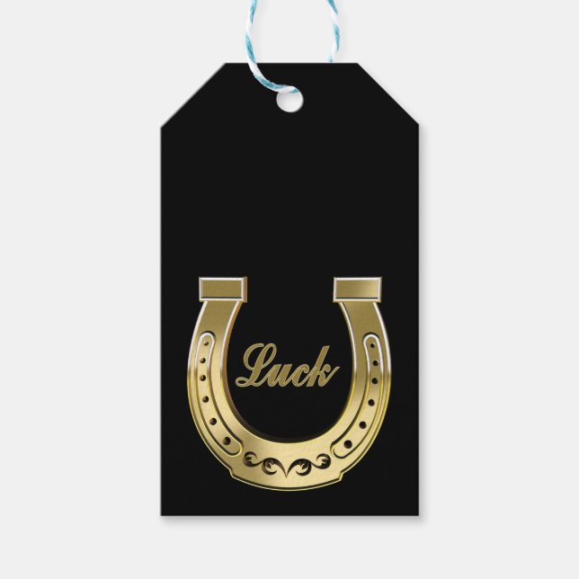 Hufeisen Geschenkanhänger (Vorderseite)