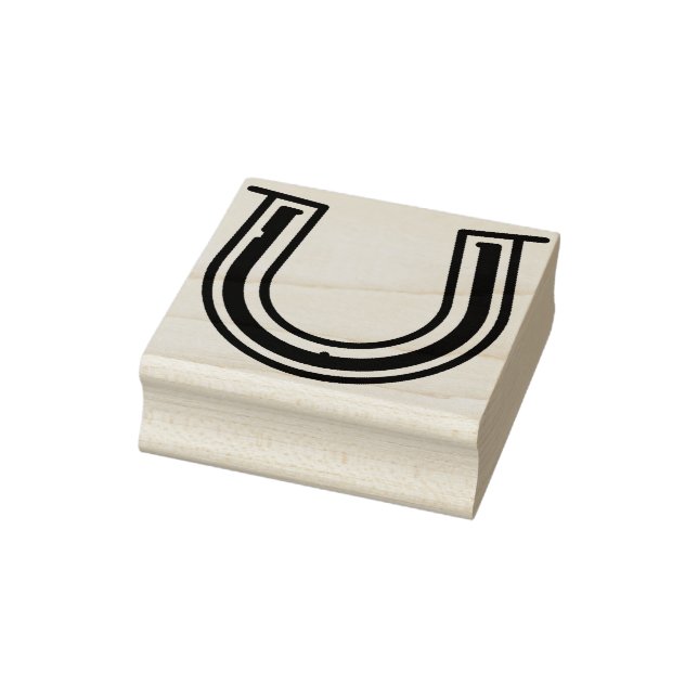 Hufeisen Gummistempel (Stempel)