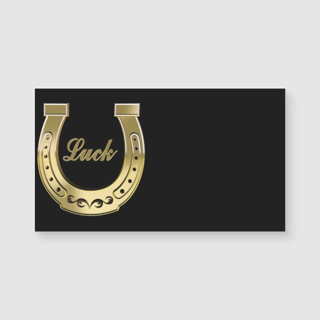 Hufeisen Magnetkarte (Vorderseite)