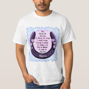 Hufeisen Serenity Gebets-T-Shirt T-Shirt