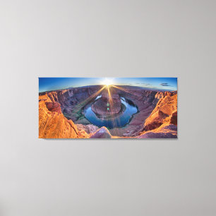 Hufeisenbiegung Arizona Leinwanddruck