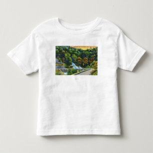 Hufeisenkurven-Ansicht der Bastions-Fälle Kleinkind T-shirt