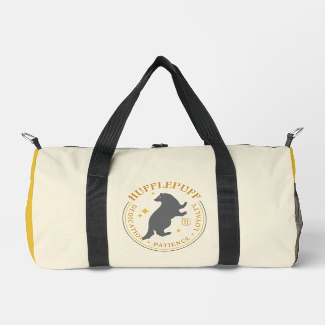 HUFFLEPUFF™ Badger House Pride Abzeichen Duffle Bag (Vorderseite)