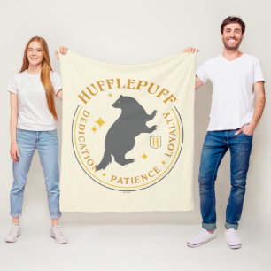 HUFFLEPUFF™ Badger House Pride Abzeichen Fleecedecke