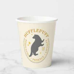 HUFFLEPUFF™ Badger House Pride Abzeichen Pappbecher