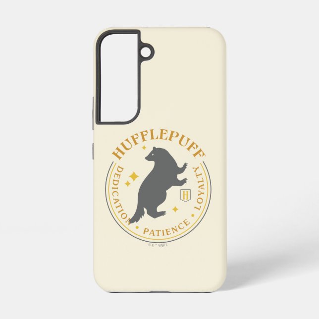 HUFFLEPUFF™ Badger House Pride Abzeichen Samsung Galaxy Hülle (Rückseite)
