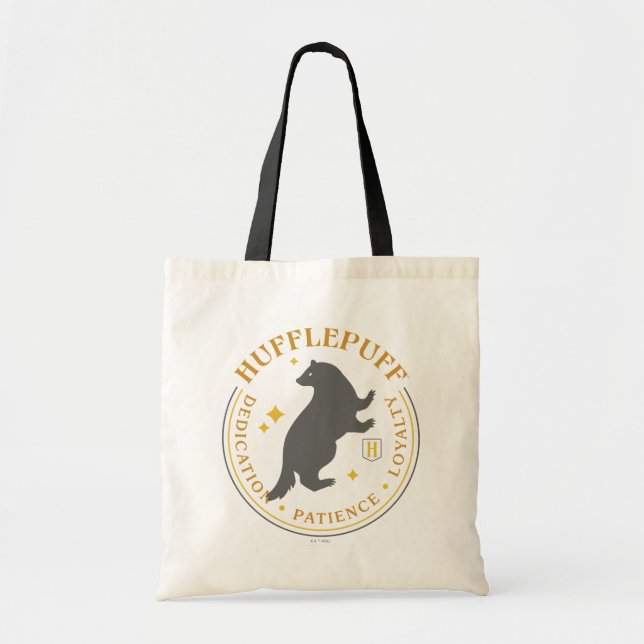 HUFFLEPUFF™ Badger House Pride Abzeichen Tragetasche (Vorne)