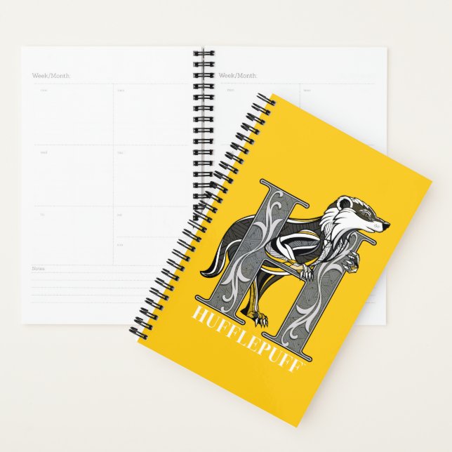 HUFFLEPUFF™ Crosshatched Emblem Planer (Anzeige)