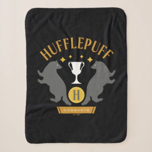 HUFFLEPUFF™ Dachs und Pokal Haus Stolz Grafik Sherpadecke