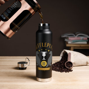 HUFFLEPUFF™ Dachs und Pokal Haus Stolz Grafik Trinkflasche