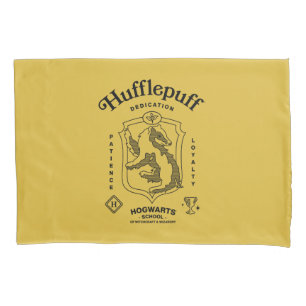 HUFFLEPUFF™ Hingabe Geduld Loyalität Wappen Kissenbezug