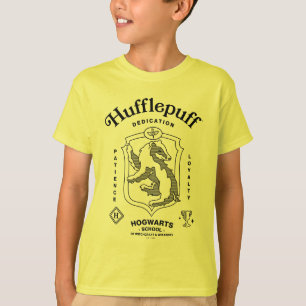 HUFFLEPUFF™ Hingabe Geduld Treue Wappen T-Shirt