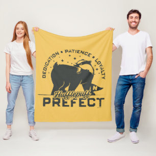 HUFFLEPUFF™ Präfektives Abzeichen Fleecedecke