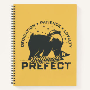HUFFLEPUFF™ Präfektives Abzeichen Notizbuch