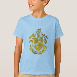 Hufflepuff Wappen - Splattered T-Shirt