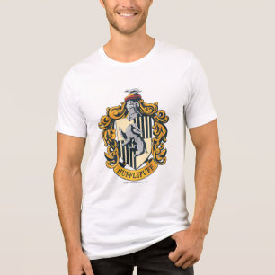 Hufflepuff-Wappen Tri-Blend Shirt