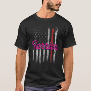 Hufschmied Hufeisen Hufbeschlag Hufschneiden 4 T-Shirt