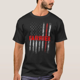 Hufschmied Hufeisen Hufpflege Pferdebeschlag T-Shirt