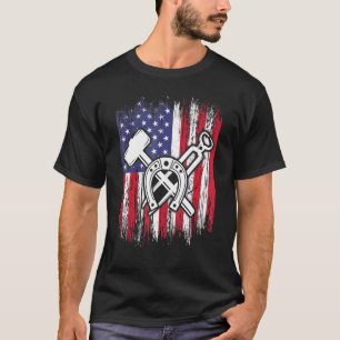 Hufschmied Hufeisen Hufschneiden Beschlagen _54 T-Shirt