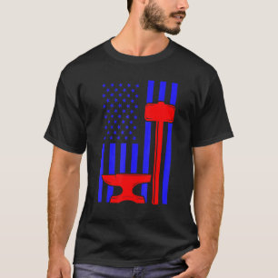 Hufschmied Hufeisen Hufschneiden Equine Beschlag _ T-Shirt