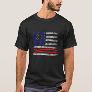 Hufschmied Hufeisen Hufschneiden Equine Beschlag _ T-Shirt