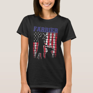 Hufschmied Hufeisen Hufschneiden Equine Beschlag _ T-Shirt