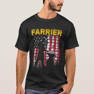 Hufschmied Hufeisen Hufschneiden Equine Beschlag _ T-Shirt