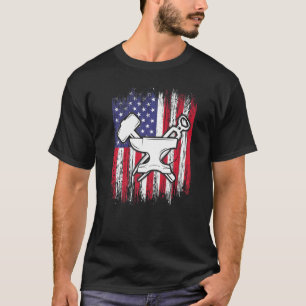 Hufschmied Hufeisen Hufschneiden Equine Beschlagen T-Shirt