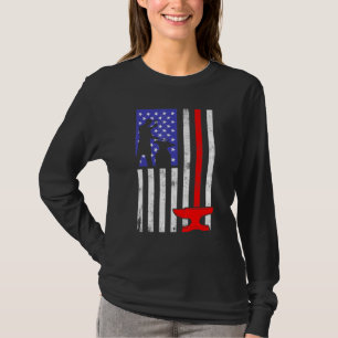 Hufschmied Hufeisen Hufschneiden Equine Beschlagen T-Shirt