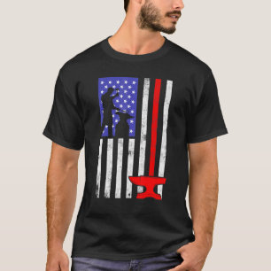Hufschmied Hufeisen Hufschneiden Equine Beschlagen T-Shirt