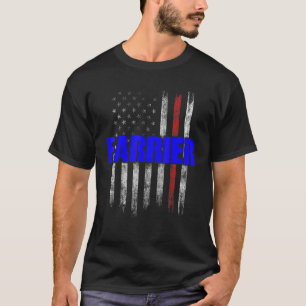 Hufschmied Hufeisen Hufschneiden Equine Beschlagen T-Shirt