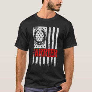 Hufschmied Hufeisen Hufschneiden Equine Beschlagen T-Shirt