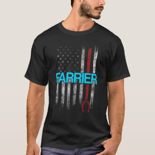 Hufschmied Hufeisen Hufschneiden Equine Beschlagen T-Shirt