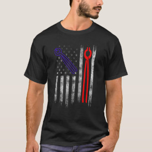 Hufschmied Hufeisen Hufschneiden Equine Beschlagen T-Shirt