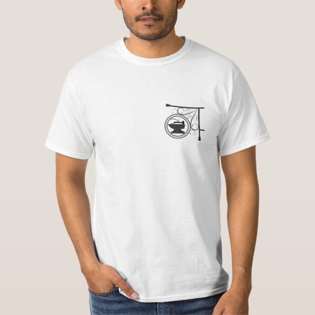 Hufschmied-Shirt T-Shirt (Vorderseite)