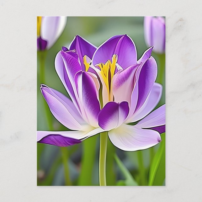 Hüfte, Blume, Postkarte (Vorderseite)