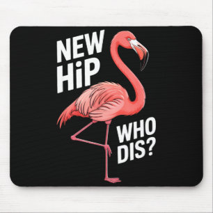 Hüftersatz-Operations-Erholung Knie Humor Phrase Mousepad