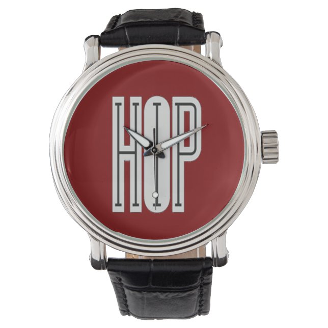 Hüftgelenküberwachung (rot) armbanduhr (Vorderseite)