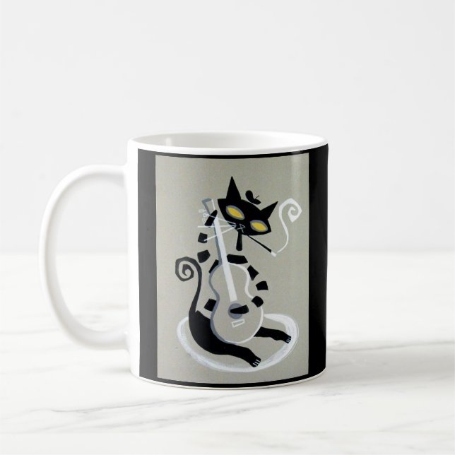 Hüftkatze Kaffeetasse (Links)