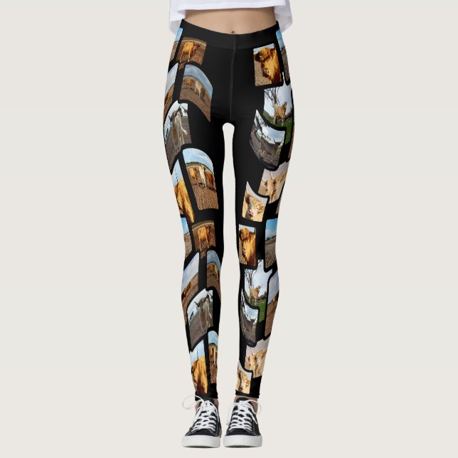 Hüftkuh- und -kuhmontage, leggings (Vorderseite)