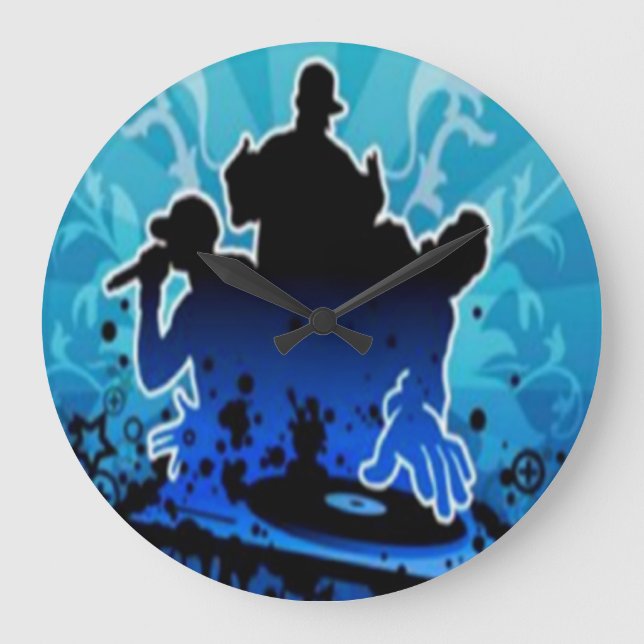 Hüftschlupfuppe Große Wanduhr (Vorderseite)