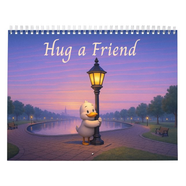 Hug A Friend Kalender (Titelbild)