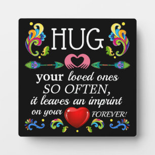 HUG Deine Liebsten Fotoplatte