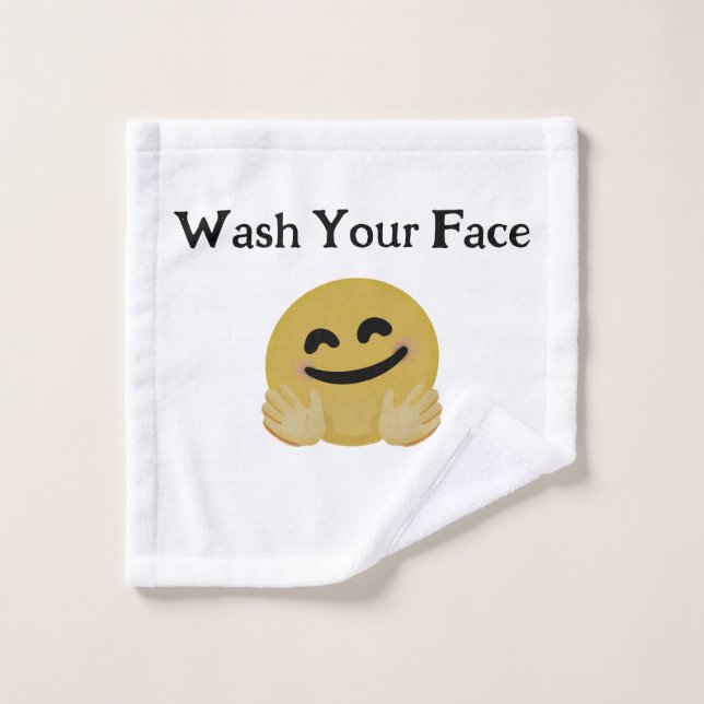 Hug Emoji Laver le linge (Gant de toilette)
