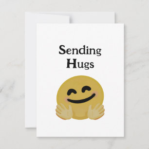 "Hug Emoji" Mitteilungskarte
