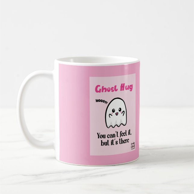 Hug für einen Freund Becher Kaffeetasse (Links)